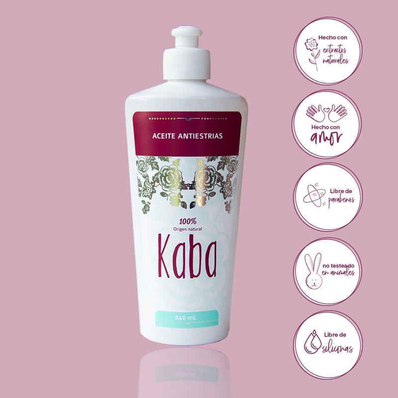 Kaba Aceite Antiestrías